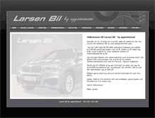 Tablet Screenshot of larsenbil.com